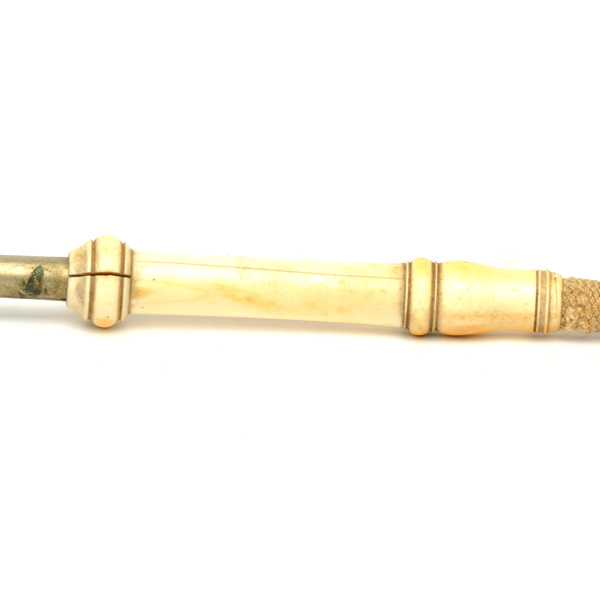 picture shows con tube ear trumpet @ EarTrumpets.co.uk