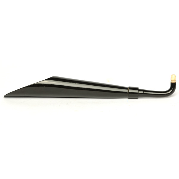 picture shows one piece ear trumpet @ EarTrumpets.co.uk