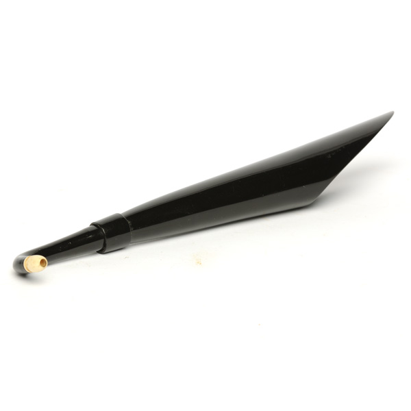 picture shows one piece ear trumpet @ EarTrumpets.co.uk