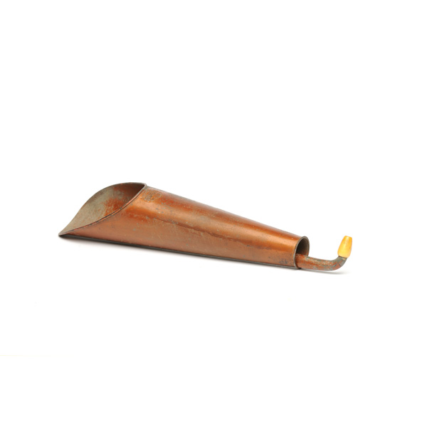 picture shows telescopic 2 pc ear trumpet @ EarTrumpets.co.uk
