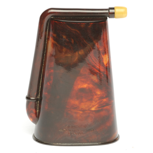 picture shows london dome ear trumpet @ EarTrumpets.co.uk