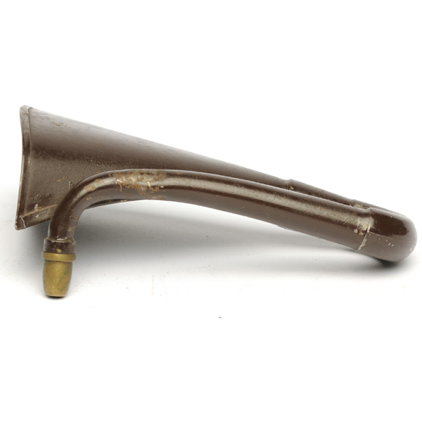 picture shows auricle ear trumpet @ EarTrumpets.co.uk