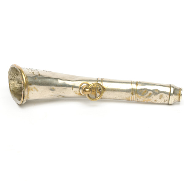 picture shows one piece ear trumpet @ EarTrumpets.co.uk