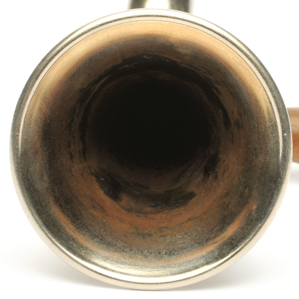 picture shows one piece ear trumpet @ EarTrumpets.co.uk