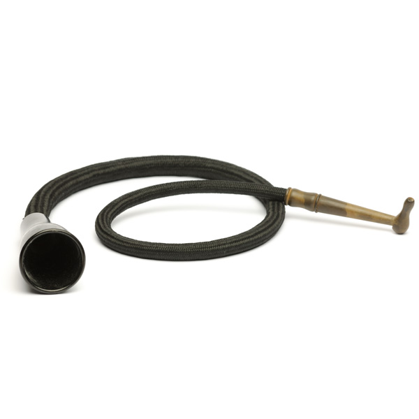 picture shows con tube - taper ear trumpet @ EarTrumpets.co.uk