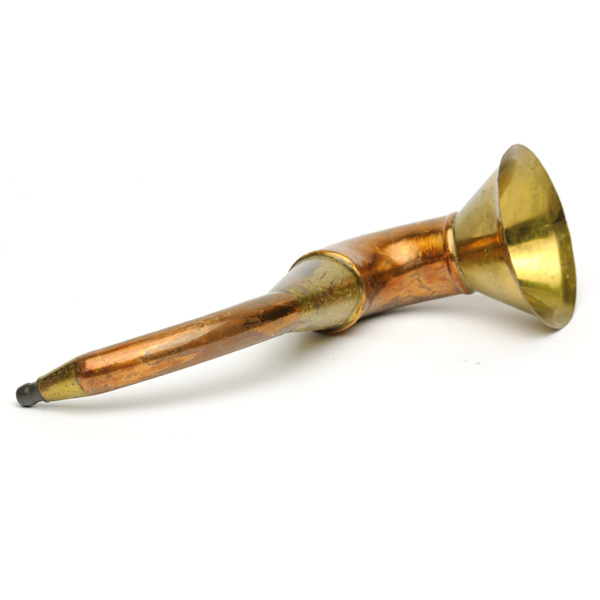 picture shows one piece ear trumpet @ EarTrumpets.co.uk