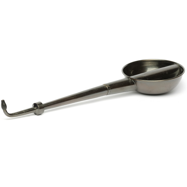 picture shows banjo ear trumpet @ EarTrumpets.co.uk