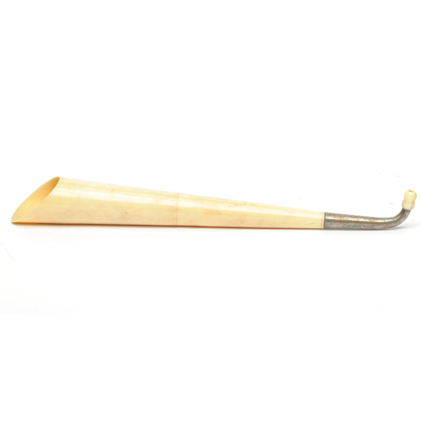 picture shows one piece ear trumpet @ EarTrumpets.co.uk