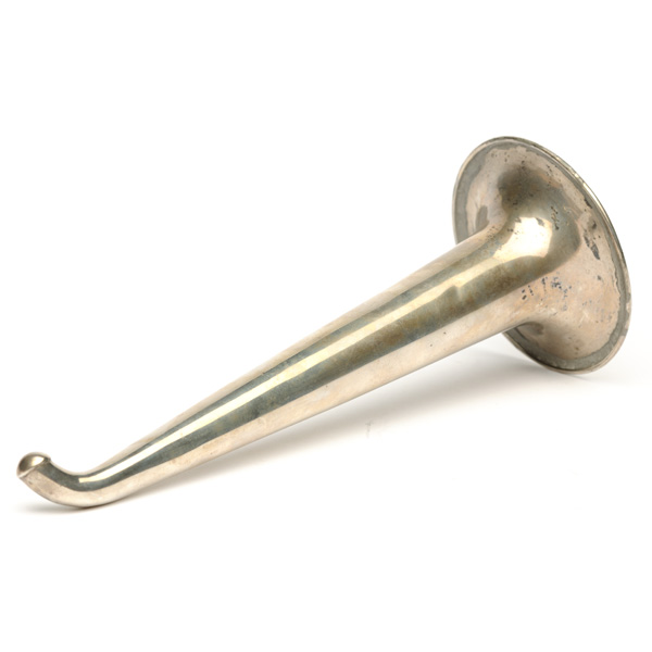picture shows one piece ear trumpet @ EarTrumpets.co.uk