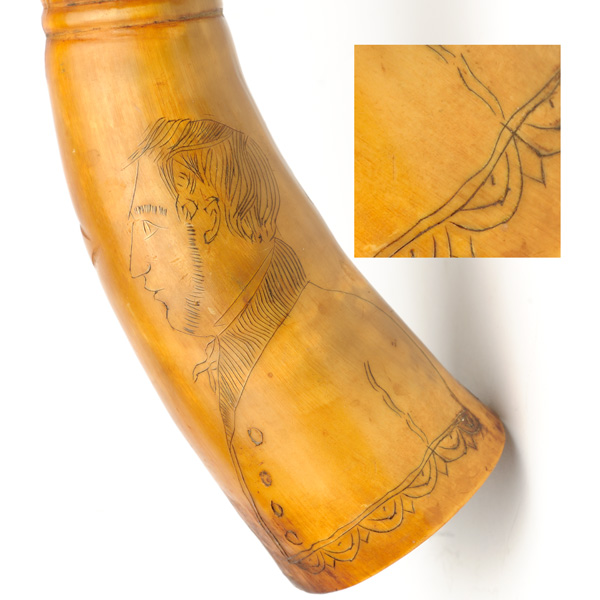 picture shows one piece ear trumpet @ EarTrumpets.co.uk