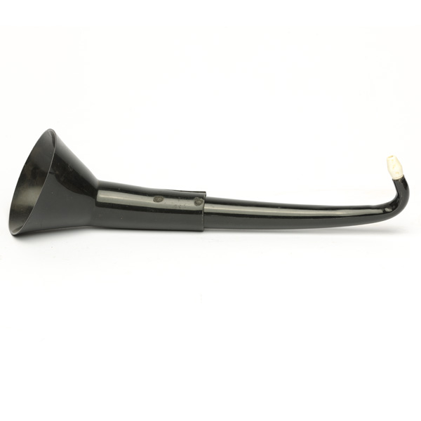 picture shows telescopic 2 pc ear trumpet @ EarTrumpets.co.uk