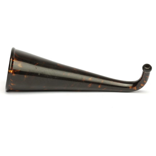 picture shows one piece ear trumpet @ EarTrumpets.co.uk
