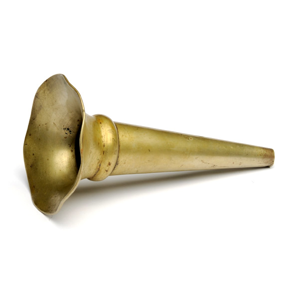picture shows one piece ear trumpet @ EarTrumpets.co.uk