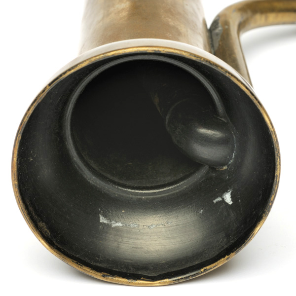 picture shows london dome ear trumpet @ EarTrumpets.co.uk