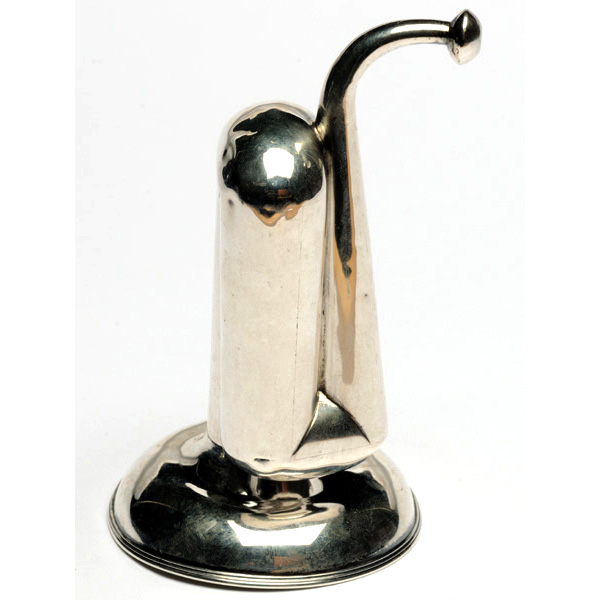 picture shows folded ear trumpet @ EarTrumpets.co.uk