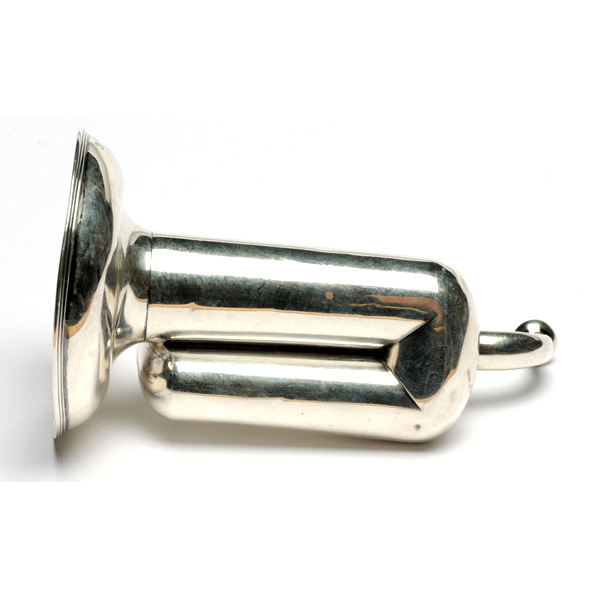 picture shows folded ear trumpet @ EarTrumpets.co.uk