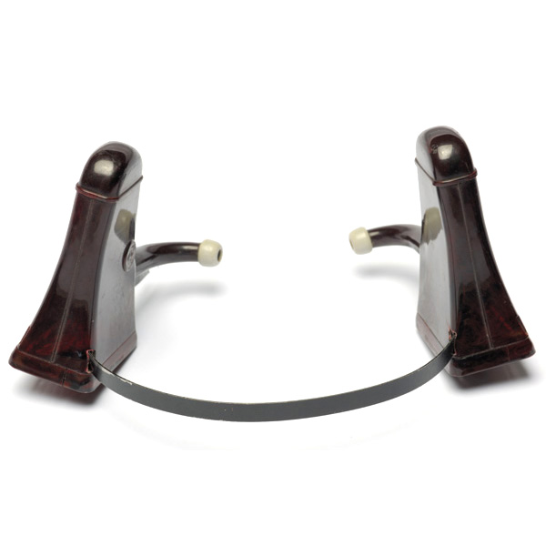 picture shows auricle ear trumpet @ EarTrumpets.co.uk