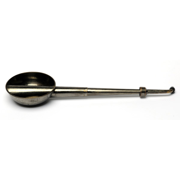 picture shows banjo ear trumpet @ EarTrumpets.co.uk