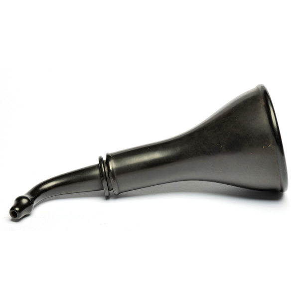 picture shows telescopic 2 pc ear trumpet @ EarTrumpets.co.uk