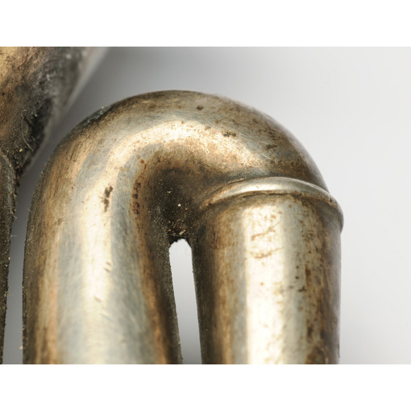 picture shows folded ear trumpet @ EarTrumpets.co.uk