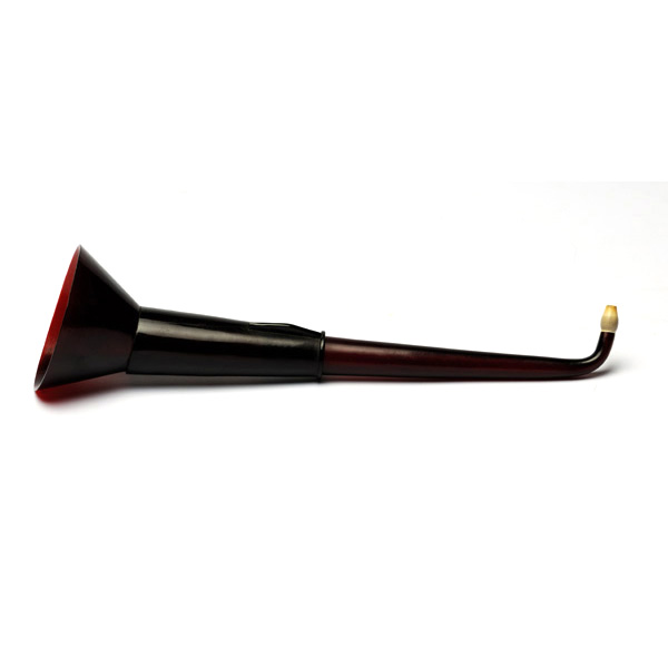 picture shows telescopic 2 pc ear trumpet @ EarTrumpets.co.uk
