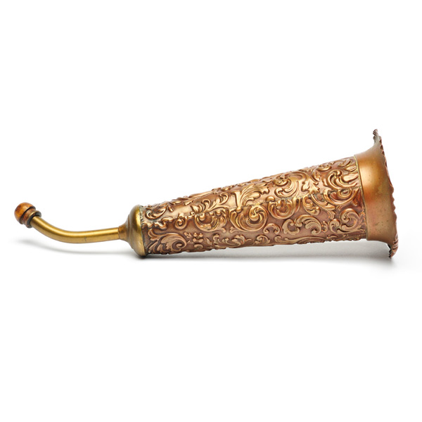 picture shows one piece ear trumpet @ EarTrumpets.co.uk