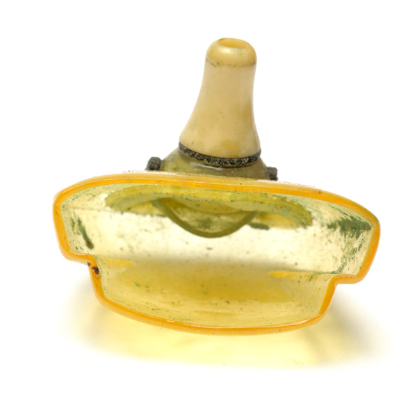picture shows auricle ear trumpet @ EarTrumpets.co.uk
