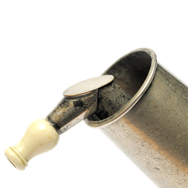 picture shows telescopic 2 pc ear trumpet @ EarTrumpets.co.uk