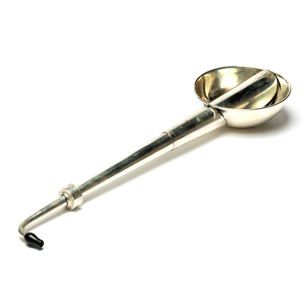 picture shows banjo ear trumpet @ EarTrumpets.co.uk