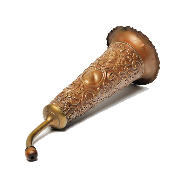 picture shows one piece ear trumpet @ EarTrumpets.co.uk