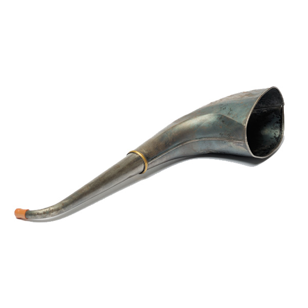 picture shows telescopic 2 pc ear trumpet @ EarTrumpets.co.uk