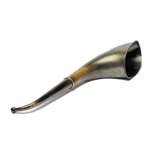 picture shows telescopic 2 pc ear trumpet @ EarTrumpets.co.uk