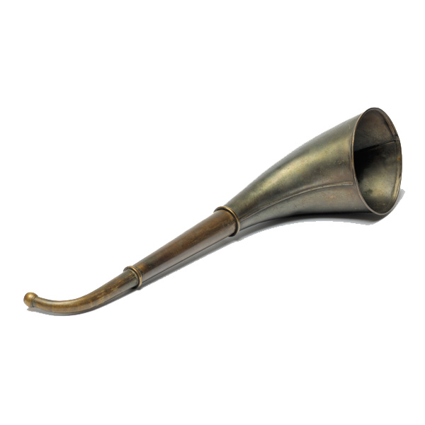 picture shows telescopic 3pc + ear trumpet @ EarTrumpets.co.uk