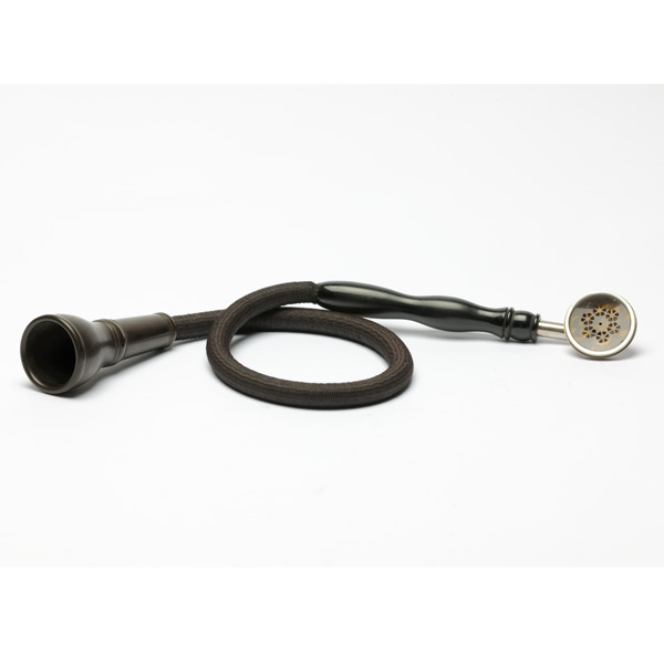 picture shows con tube ear trumpet @ EarTrumpets.co.uk