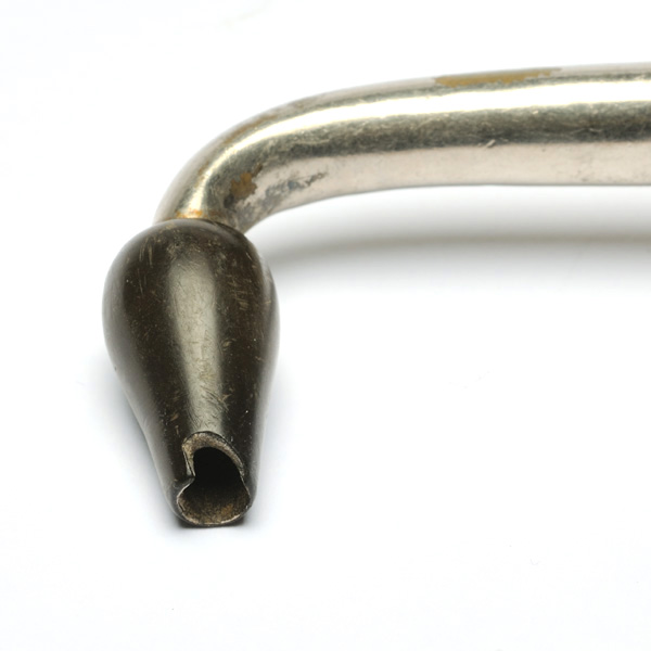 picture shows banjo ear trumpet @ EarTrumpets.co.uk