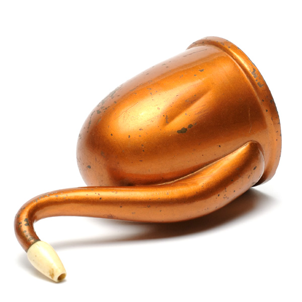 picture shows london dome ear trumpet @ EarTrumpets.co.uk
