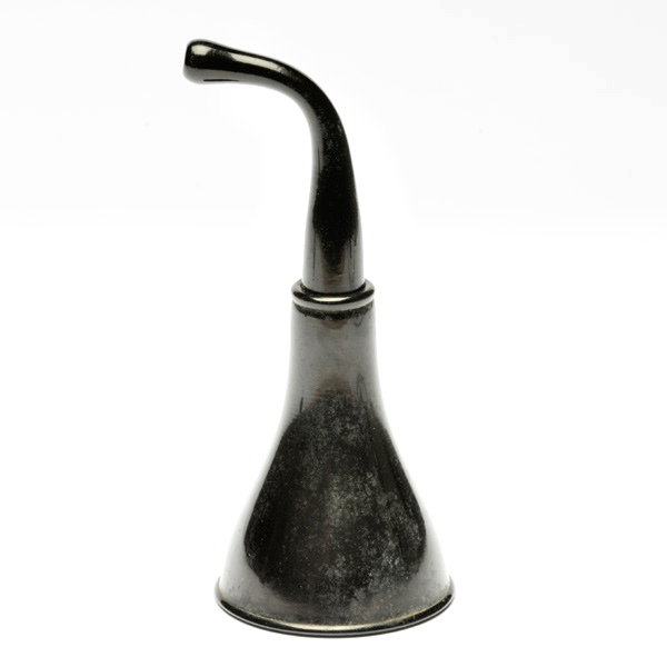 picture shows telescopic 2 pc ear trumpet @ EarTrumpets.co.uk