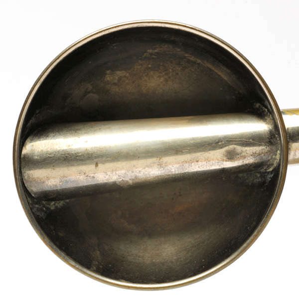 picture shows banjo ear trumpet @ EarTrumpets.co.uk