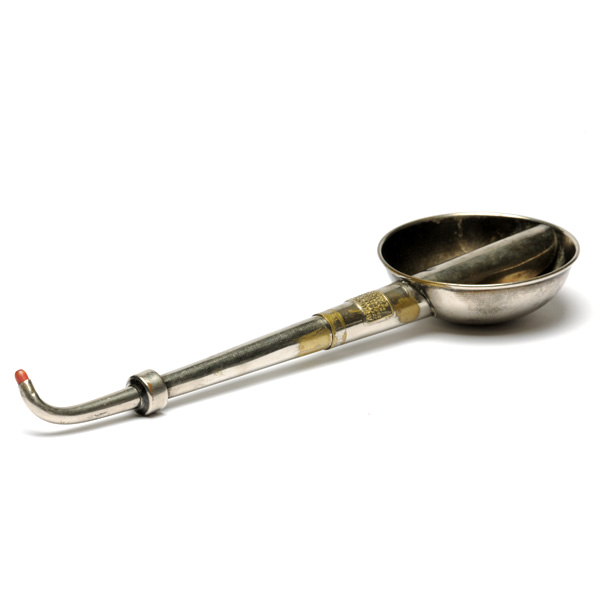 picture shows banjo ear trumpet @ EarTrumpets.co.uk