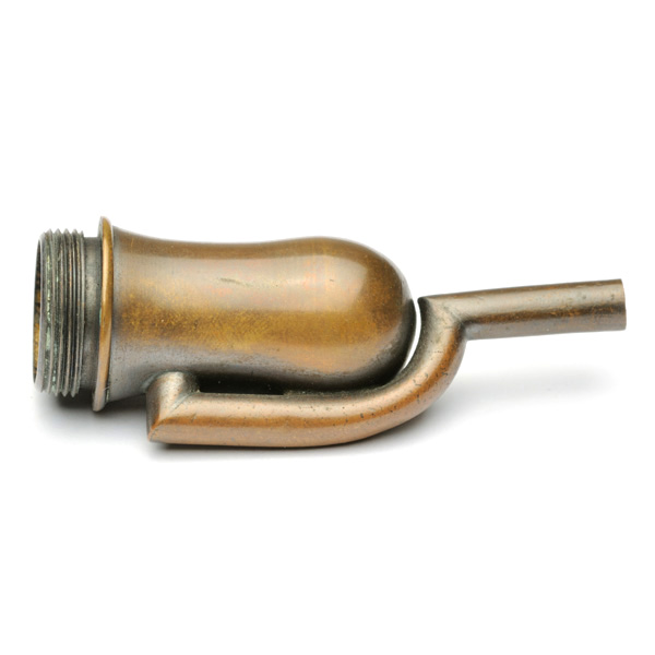 picture shows con tube ear trumpet @ EarTrumpets.co.uk