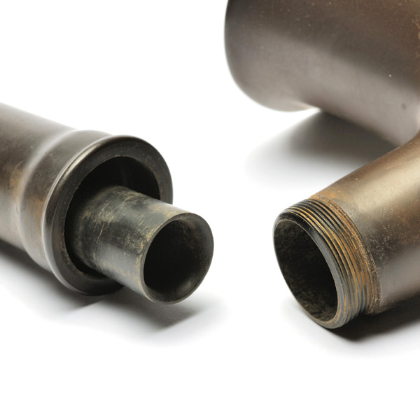 picture shows telescopic 2 pc ear trumpet @ EarTrumpets.co.uk