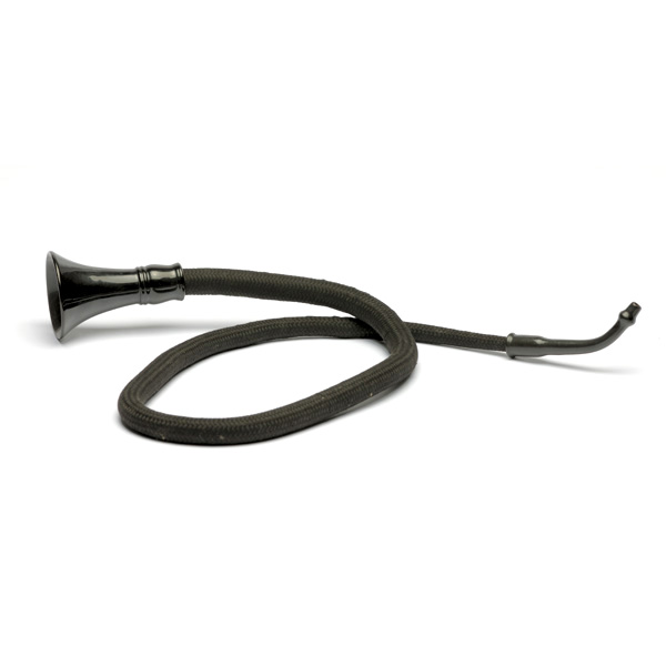 picture shows con tube - taper ear trumpet @ EarTrumpets.co.uk