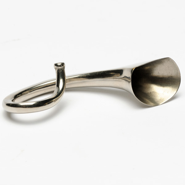 picture shows auricle ear trumpet @ EarTrumpets.co.uk