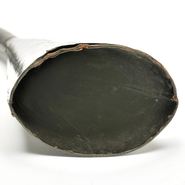 picture shows con tube ear trumpet @ EarTrumpets.co.uk