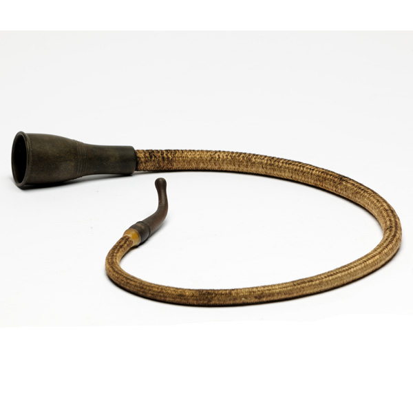 picture shows con tube - taper ear trumpet @ EarTrumpets.co.uk