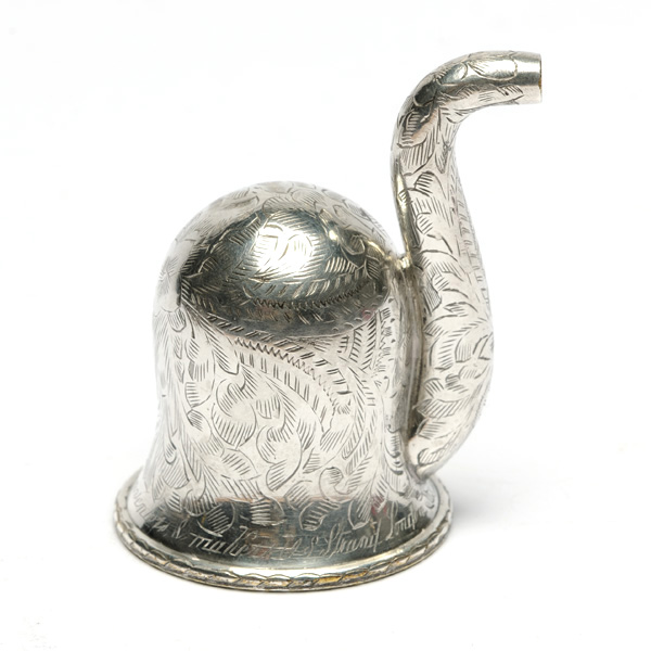 picture shows london dome ear trumpet @ EarTrumpets.co.uk