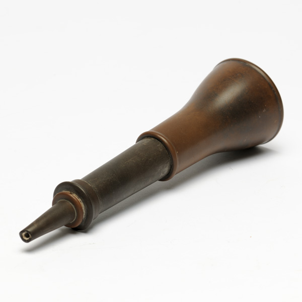 picture shows telescopic 2 pc ear trumpet @ EarTrumpets.co.uk