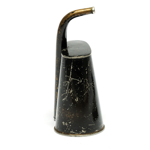 picture shows folded ear trumpet @ EarTrumpets.co.uk