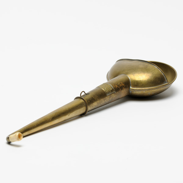 picture shows miss greene ear trumpet @ EarTrumpets.co.uk