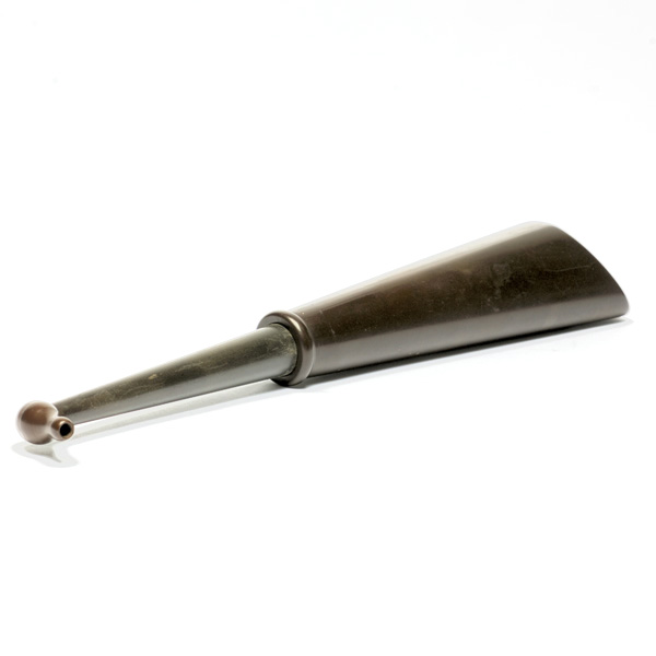 picture shows tragus ear trumpet @ EarTrumpets.co.uk